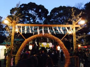 初詣は代々木八幡 おみくじは大吉