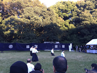 明治神宮で古武術の演舞