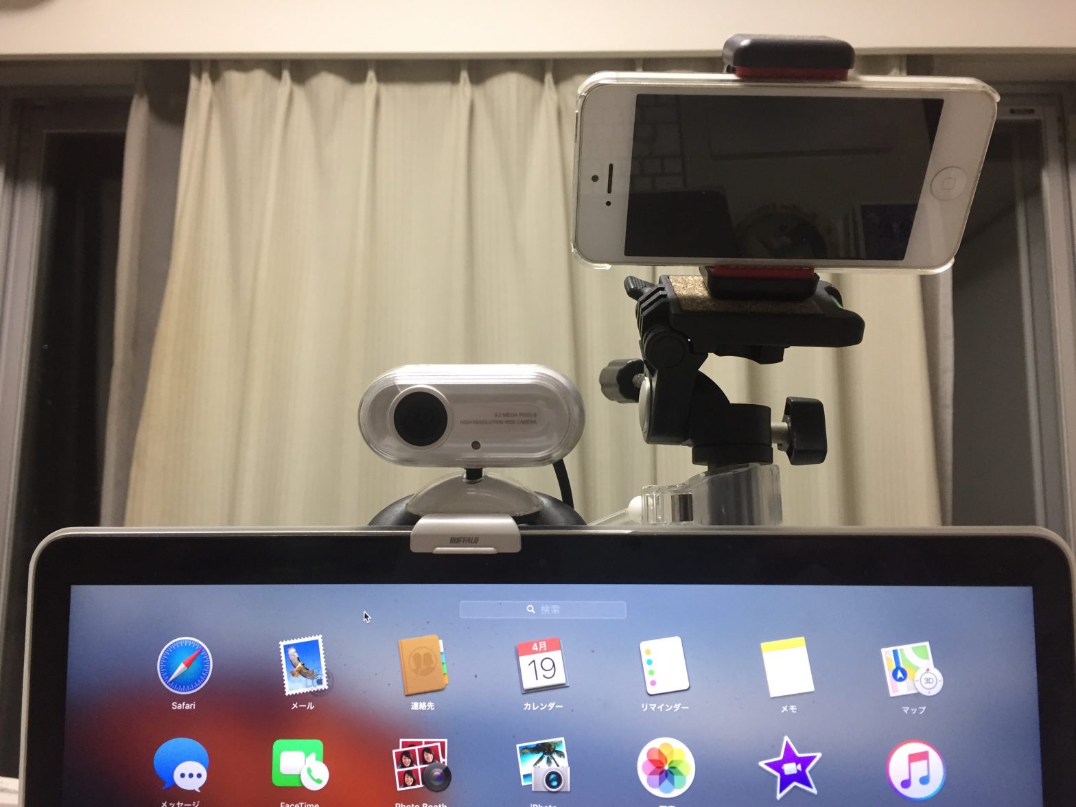 MacbookのFaceTimeカメラで動画撮影してみた MacbookのFaceTimeカメラで動画撮影してみた