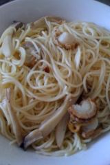 今日のお昼はペペロンチーノ 料理男子